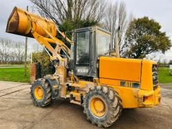 JCB 411 4WD LOADING SHOVEL C/W LOADMASTER 8000 MONITOR  * VIDEO *