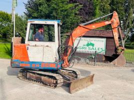 KUBOTA KX60 TRACKED EXCAVATOR C/W 2 X BUCKETS *VIDEO*