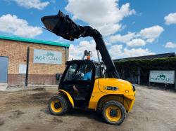 JCB 520-40 LOADALL *C/W BUCKET AND TINES*VIDEO*