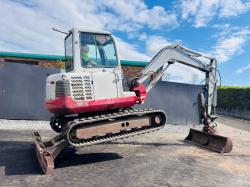 TAKEUCHI TB145 EXCAVATOR*C/W HYDRAULIC THUMB*VIDEO*