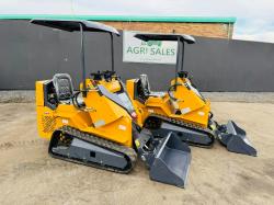 NEW*NEWRICK ZW480 PEDESTRIAN LOADER*C/W BUCKET*2025*CHOICE OF 2*VIDEO*