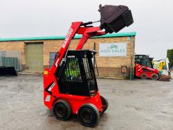 MANITOU 850R SKIDSTEER*C/W BUCKET*ONLY 615 HOURS*YEAR 2022*VIDEO*