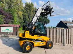 JCB TLT30D 4WD TELETRUCK *YEAR 2015* C/W HYDRAULIC TURN TABLE & TINES *VIDEO*