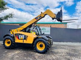 CATERPILLAR TH337 4WD TELEHANDLER*C/W PALLET TINES*YEAR 2012*VIDEO*