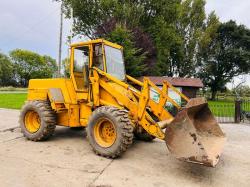 JCB 4WD LOADING SHOVEL C/W BUCKET 