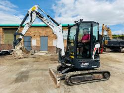 BOBCAT E26 EXCAVATOR*YEAR 2022*ONLY 1532 HOURS*VIDEO*