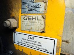 GHEL 3825 SX WHEELED SKIDSTEER*C/W BUCKET*VIDEO*