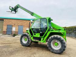 MERLO P34.7+ TURBO TELEHANDLER*C/W PALLET TINES*YEAR 2014*VIDEO*