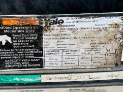 YALE GDP45SVX5 FORKLIFT*C/W SIDESHIFT*YEAR 2012*VIDEO*