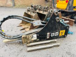 JCB MICRO TRACKED EXCAVATOR *1664 HOURS* C/W 5 BUCKETS*VIDEO*