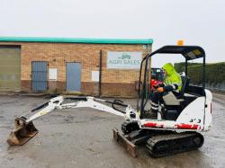 BOBCAT 319 MINI EXCAVATOR*C/W EXPANDING TRACKS*VIDEO*