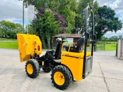 JCB 1THT 1 TON HIGH TIP DUMPER *YEAR 2016, 1147 HOURS* C/W ROLE BAR*VIDEO*