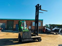 COMBILIFT C4000 DIESEL TRUCK MOUNTED FORKLIFT*C/W FORK POSITIONER*VIDEO*