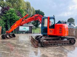 HITACHI ZAXIS 135UR TRACKED EXCAVATOR C/W FRONT BLADE *VIDEO*