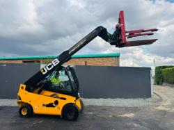 JCB 35D TELETRUK*YEAR 2017* C/W HYDRAULIC BAIL GRAB*VIDEO*