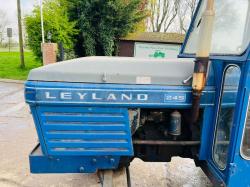 LEYLAND 245 TRACTOR C/W WESSEX FLAIL MOWER *YEAR 2022* VIDEO *