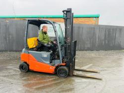TOYOTA TRAIGO 48 18 ELECTRIC FORKLIFT*C/W SIDESHIFT*YEAR 2017*VIDEO*