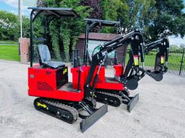 UNUSED JPC PC10 TRACKED EXCAVATOR * YEAR 2023, CHOICE OF 2*VIDEO*