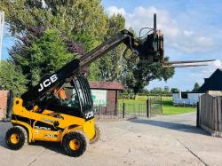 JCB TLT30D 4WD TELETRUCK *YEAR 2015* C/W HYDRAULIC TURN TABLE & TINES *VIDEO*