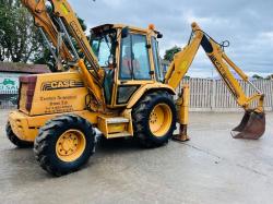 CASE 580SK 4WD BACKHOE DIGGER C/W EXTENDING DIG & 2 X BUCKETS *VIDEO*