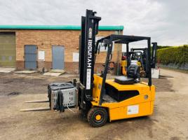 HYUNDAI HBF 15T ELECTRIC FORKLIFT*C/W CHARGER*VIDEO*