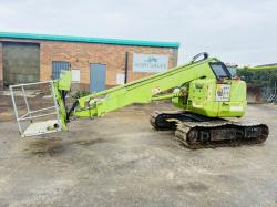HITACHI TRACKED MANLIFT*C/W RUBBER BLOCK PADS*VIDEO*