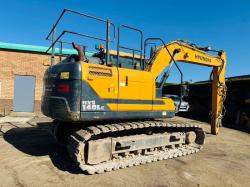 HYUDAI HX140L C EXCAVATOR*C/W BLOCK PADS*YEAR 2020*VIDEO*