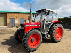 MASSEY FERGUSON 382 4WD TRACTOR*C/W REAR LINKAGE*VIDEO*