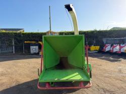 GREEN MECH CM200 TOWABLE WOOD CHIPPER*C/W LISTER ENGINE*VIDEO*