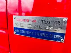  BRAND NEW SIROMER 304 4WD TRACTOR WITH LOADER & BACK ACTOR YEAR 2023*VIDEO*