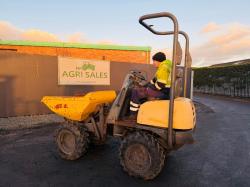 LIFTON 1 TONNE HIGH TIP DUMPER*C/W ROLL BAR*VIDEO*