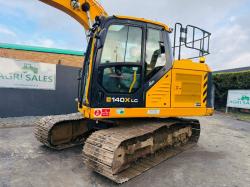 JCB 140XLC TRACKED EXCAVATOR*7007 HOURS*C/W BUCKET*YEAR 2021*VIDEO*