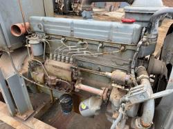 BRUSH STATIONARY GENERATOR*C/W 6 CYLINDER ENGINE*VIDEO*