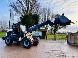 BLACK & WHITE BW20T 4WD LOADER *YEAR 2021, ONLY 54 HRS* C/W BUCKET & TINES *VIDEO*