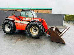 MANITOU MLT 526T TELEHANDLER*C/W BUCKET AND TINES*VIDEO*