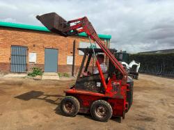 THOMAS T80 SKIDSTEER*C/W BUCKET*VIDEO*