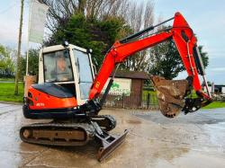 KUBOTA KX71-3 EXCAVATOR *YEAR 2012, 4178 HOURS* C/W 3 X BUCKETS *VIDEO*
