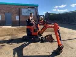 KUBOTA U10-3 MICRO DIGGER*ONLY 1089 HOURS*YEAR 2018*VIDEO*