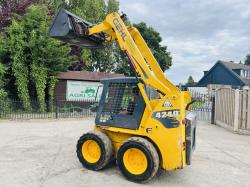 GEHL 4240 4WD SKIDSTEER *YEAR 2012* C/W BUCKET *VIDEO*