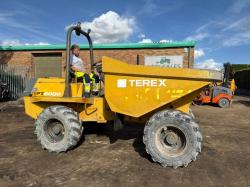 TEREX PT6000 STRAIGHT TIP DUMPER*C/W ROLL BAR*VIDEO*