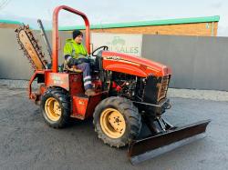 DITCH WITCH RT45 4WD TRENCHER*C/W BLADE*YEAR 2013*VIDEO*