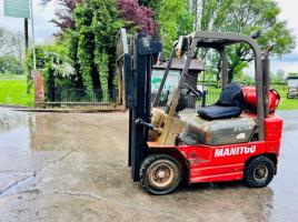 MANITOU CG18P DIESEL FORKLIFT *CONTAINER SPEC* C/W SIDE SHIFT *VIDEO*