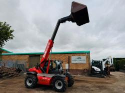 MANITOU MLT 627T TELEHANDLER*C/W BUCKET*VIDEO*