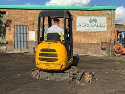 JCB 8018 MINI EXCAVATOR*EXPANDING TRACKS*C/W PECKER*VIDEO*