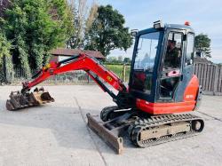 KUBOTA KX71-3 EXCAVATOR *YEAR 2014, 4211 HOURS, ONE OWNER FROM NEW*VIDEO*