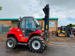 MANITOU M30-4 FORKLIFT*C/W PUH*YEAR 2016*8561 HOURS*VIDEO*