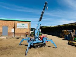 TADANO TRACKED MOBILE SPIDER CRANE*C/W 4X SUPPORT LEGS*VIDEO*