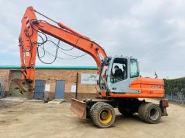 FIAT KOBELCO E175W RUBBER DUCK*C/W FRONT BLADE*VIDEO*