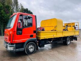 IVECO 100E18 4X2 LINE MARKER LORRY C/W MANUAL GEAR BOX *VIDEO*