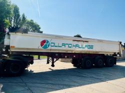 WILCOX COMMERCIAL HALF PIPE BULKER TRAILER *YEAR 2009* C/W AIR OPERATED TAILGATE 